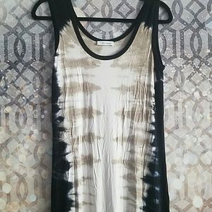 Calvin Klein tie-dye maxi dress